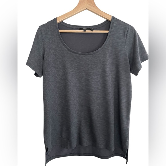 THEORY SCOOP Neck Tee in slubbed Modal Jersey size Medium - Picture 10 of 10